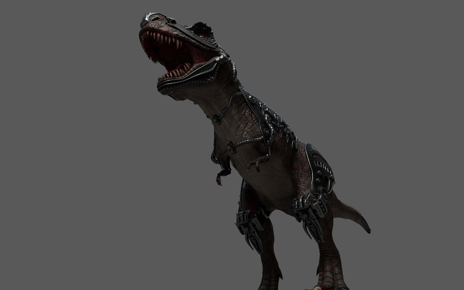 Battle Rex 3D print model_6