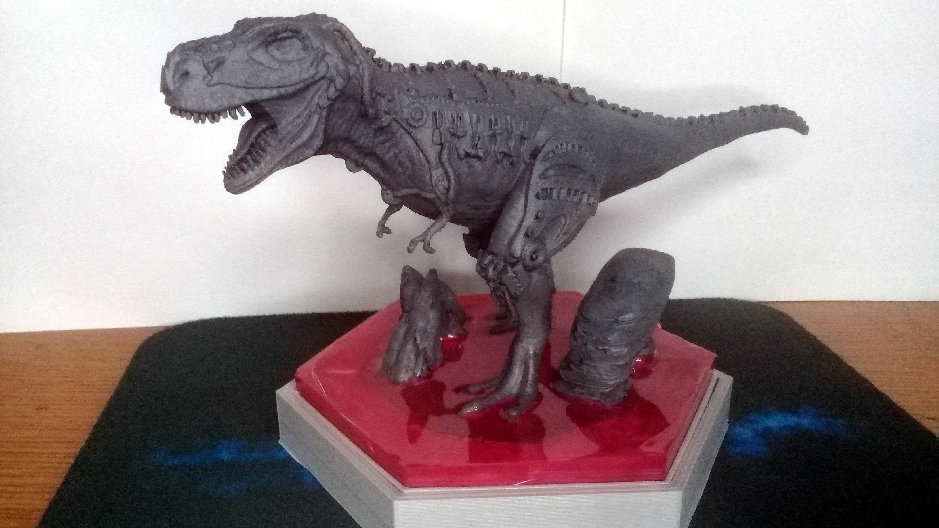 Battle Rex 3D print model_7