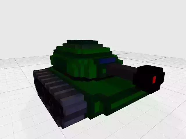 3D  Voxel tank