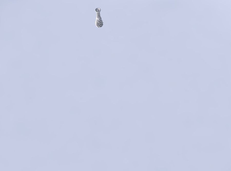 Vase slim with intertwining lines very twisted and tapered 3D print model_2