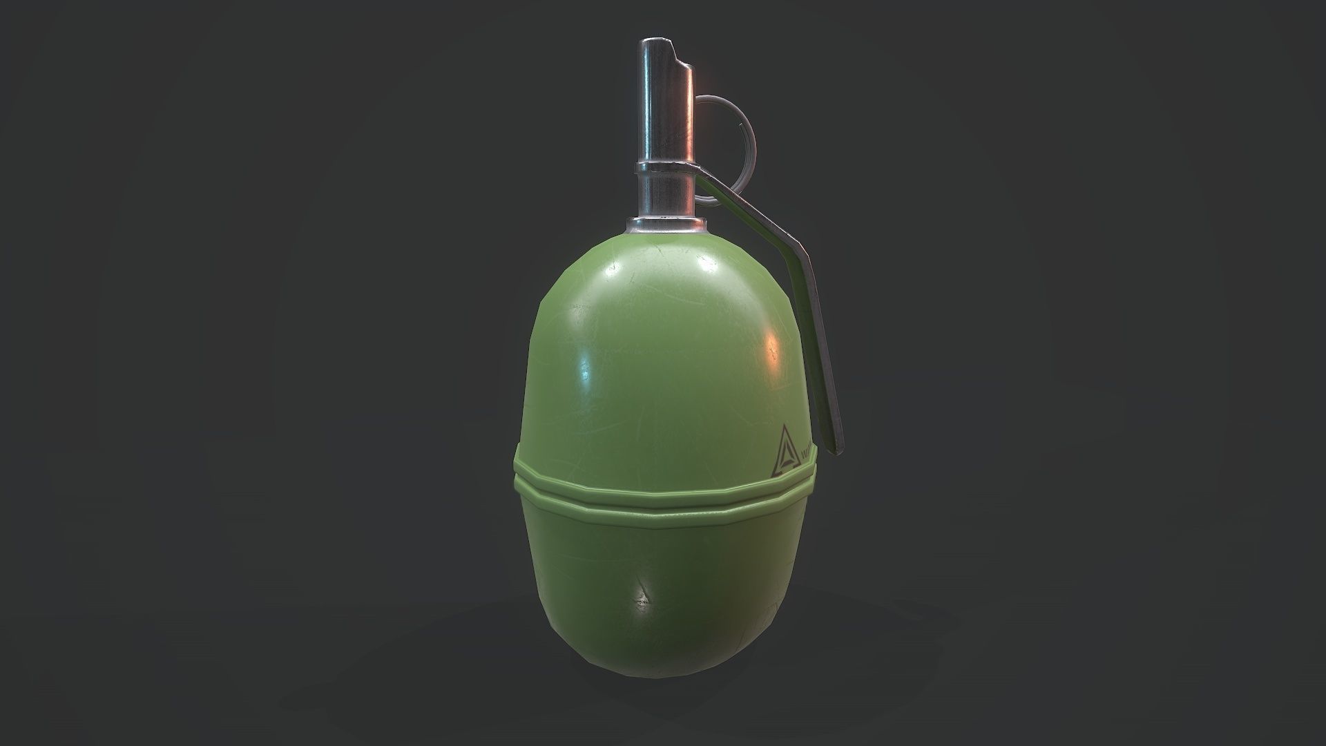 RGD-5 Grenade - Models and Textures Low-poly Low-poly 3D model_2