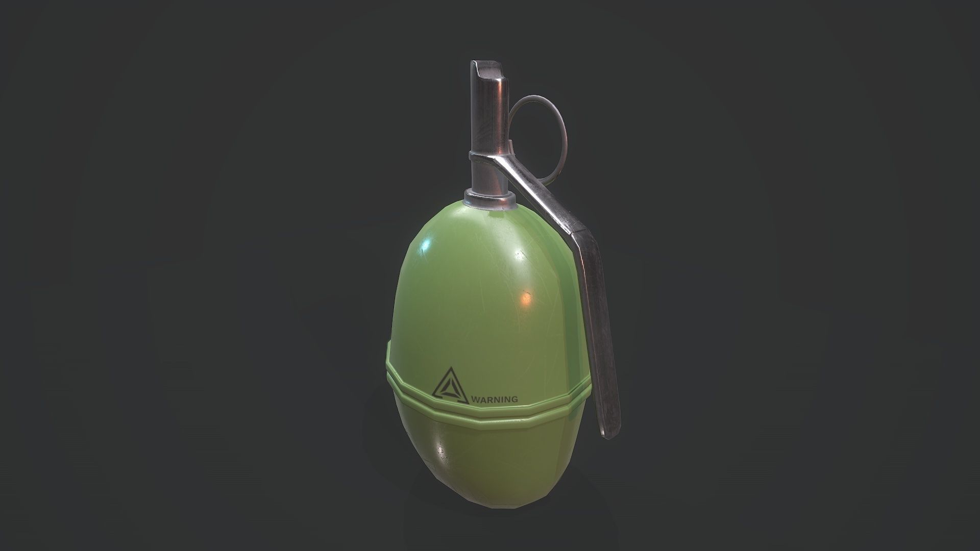 RGD-5 Grenade - Models and Textures Low-poly Low-poly 3D model_1