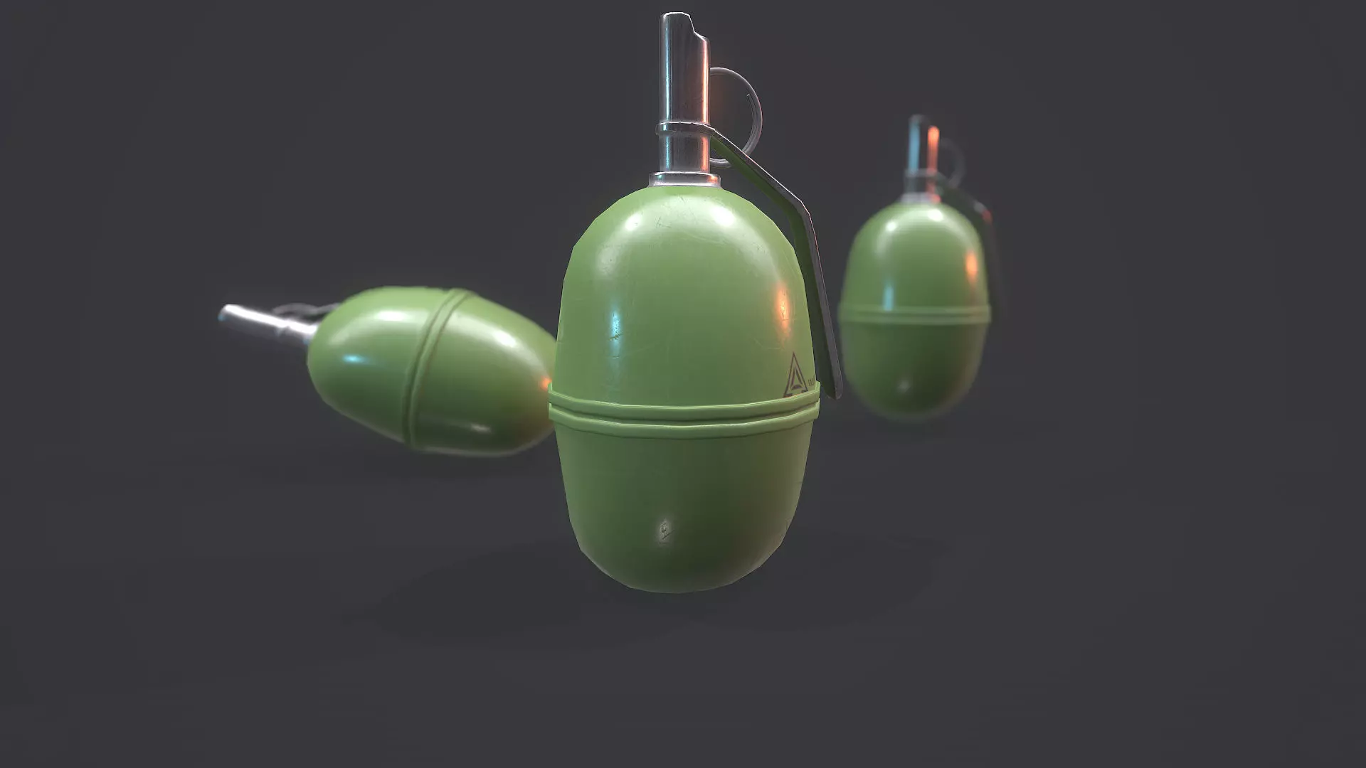 RGD-5 Grenade - Models and Textures Low-poly Low-poly 3D model_0