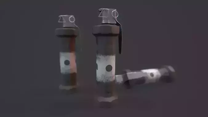 Flashbang Grenade - Models and Textures Low-poly