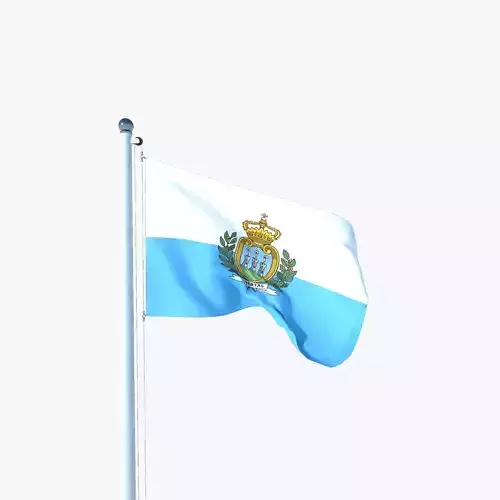 Animated Flag of San Marino