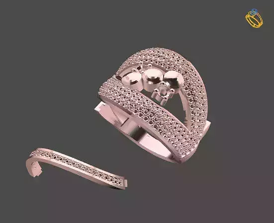 Women Stone Rings Diamond