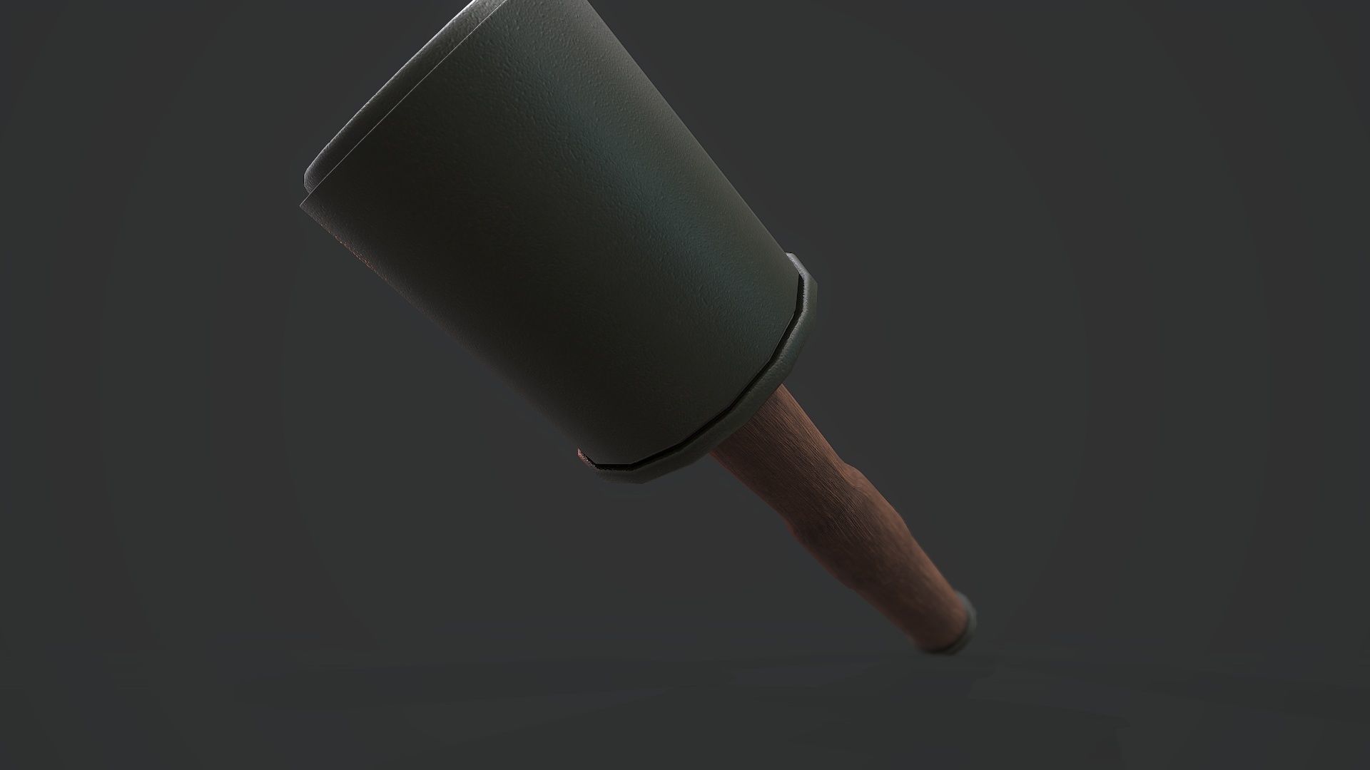 Stielhandgranate Grenade - Models and Textures Low-poly Low-poly 3D model_4