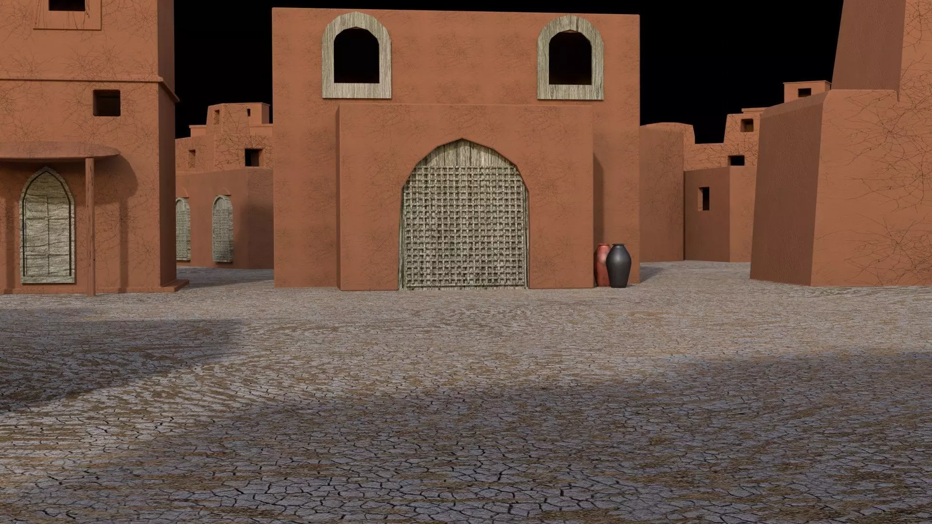 Arabian Village 3D model