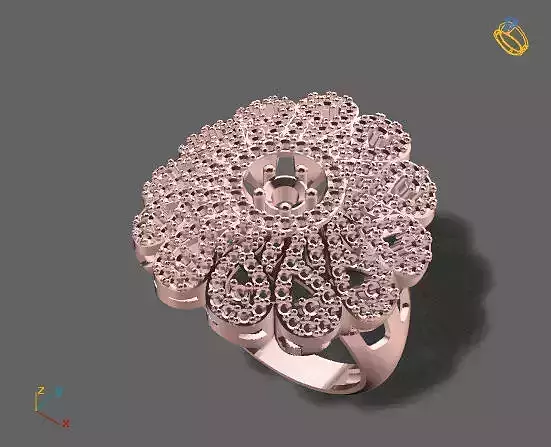 Women Stone Rings Diamond