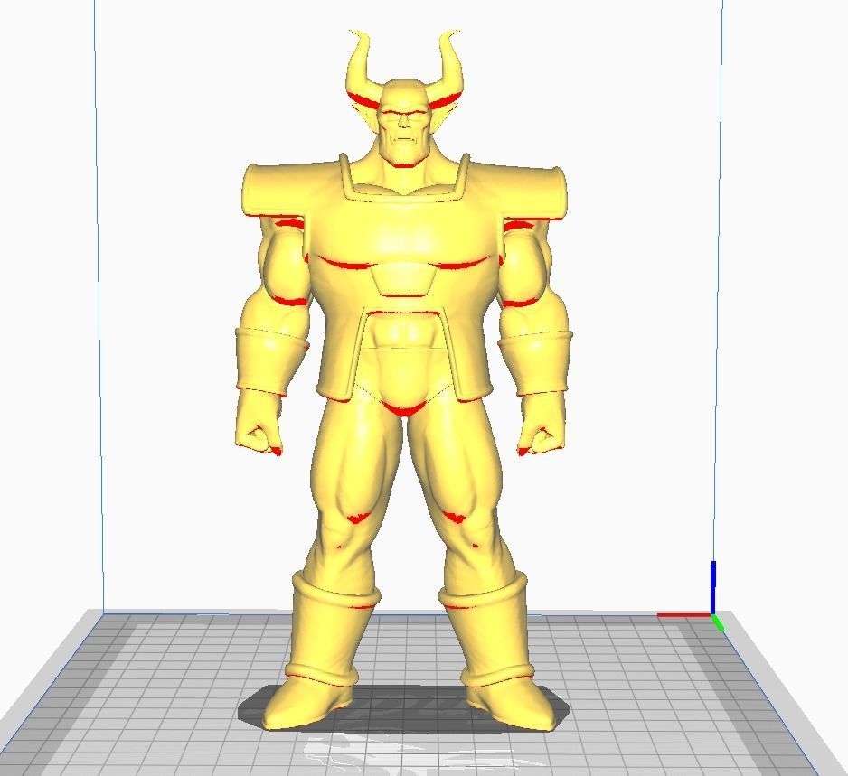 Shisami 3D Model horned man 3D print model_1