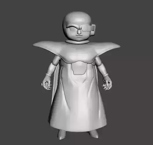 Sorbet 3D Model dragon ball character 3D print model