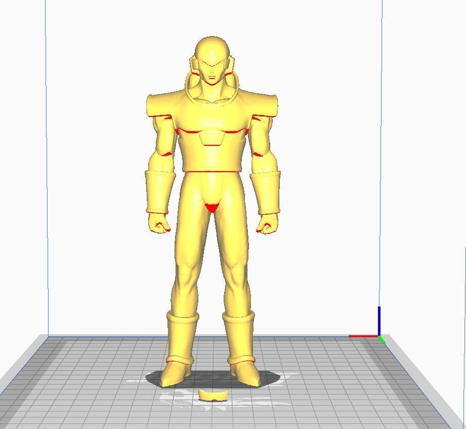 Tagoma 3D Model dragon ball character 3D print model_3