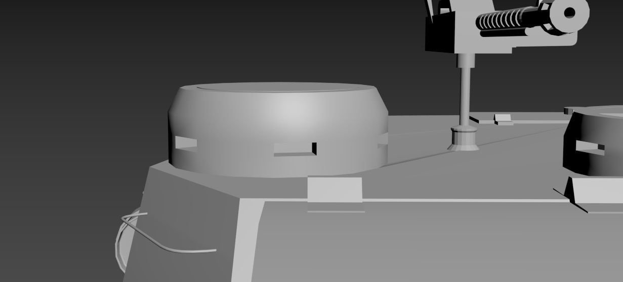 ISU-152 tank 3D model_9