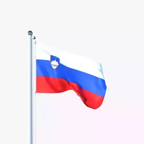 Animated Flag of Slovenia