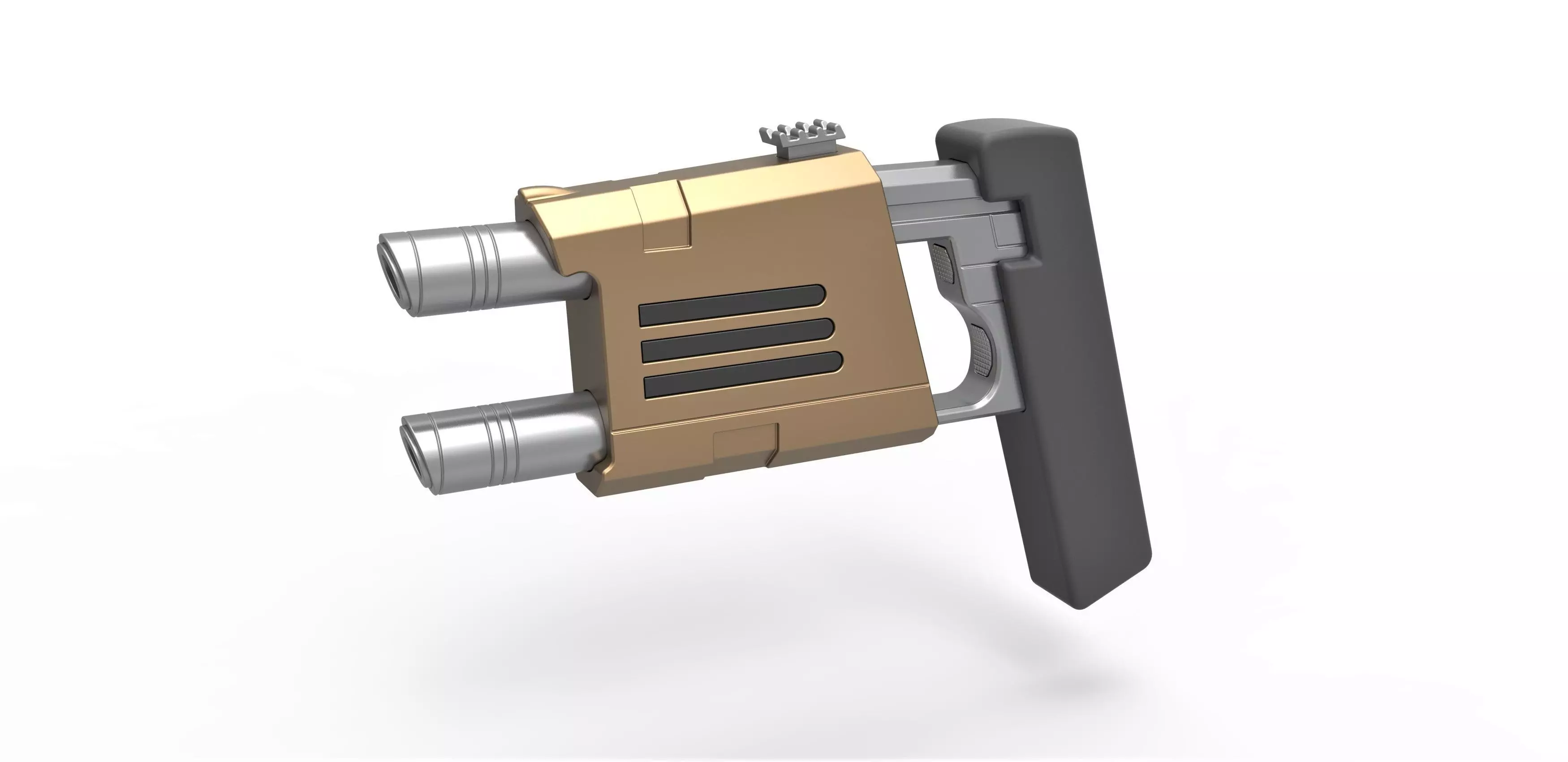 Nausicaan Pistol 3D model
