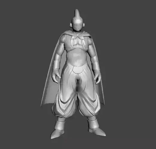 Skinny Majin Buu 3D Model