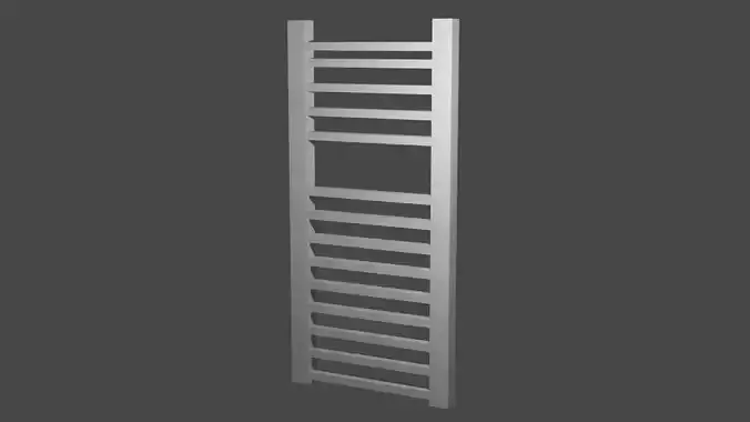 Radiator towel rack