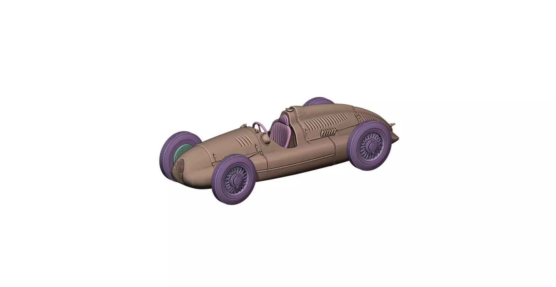 Auto Union Type D print 3D print model