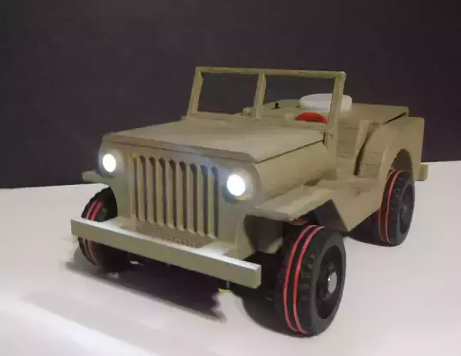 IR RC Jeep
