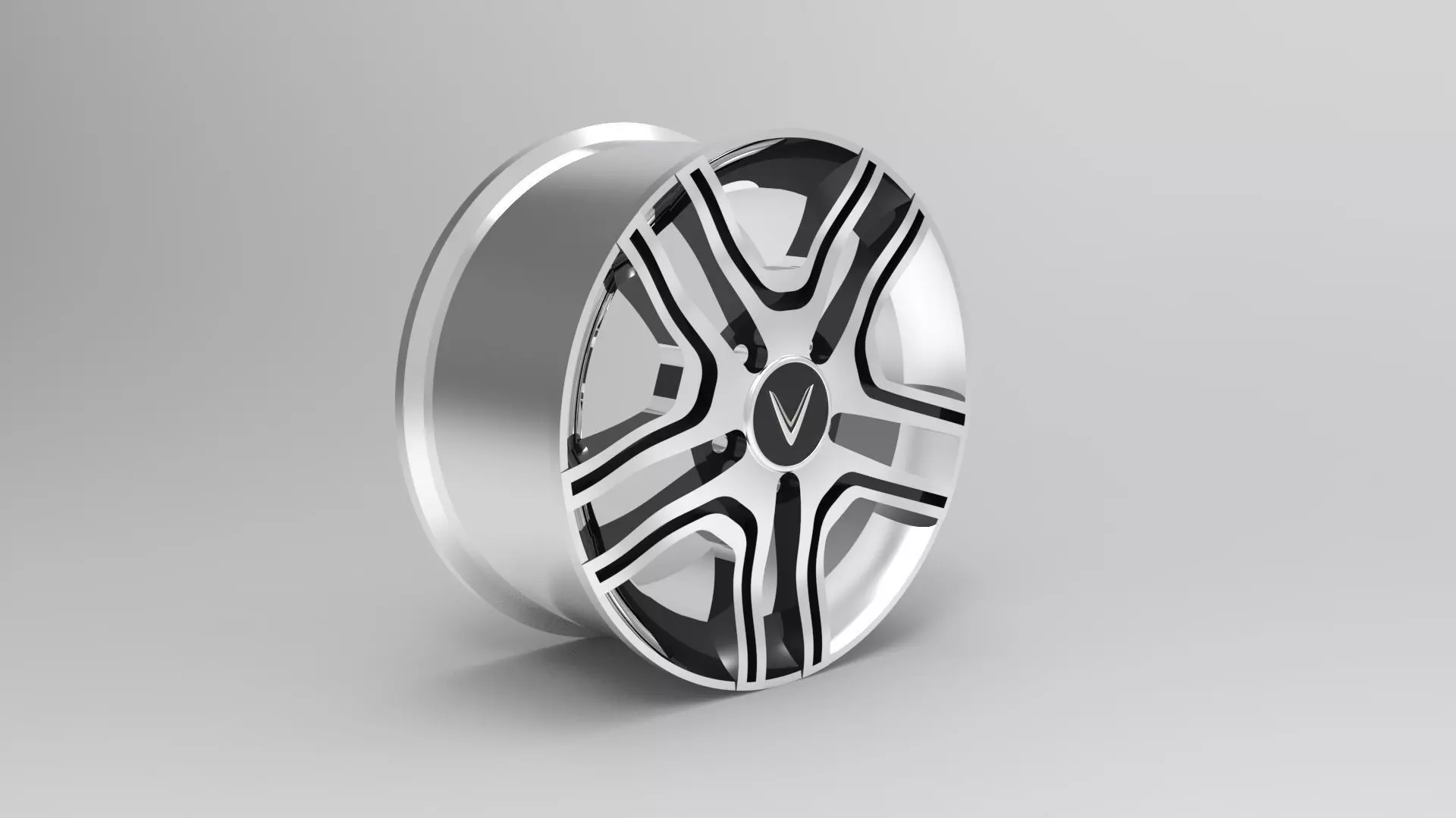 Rim car 3D model_0