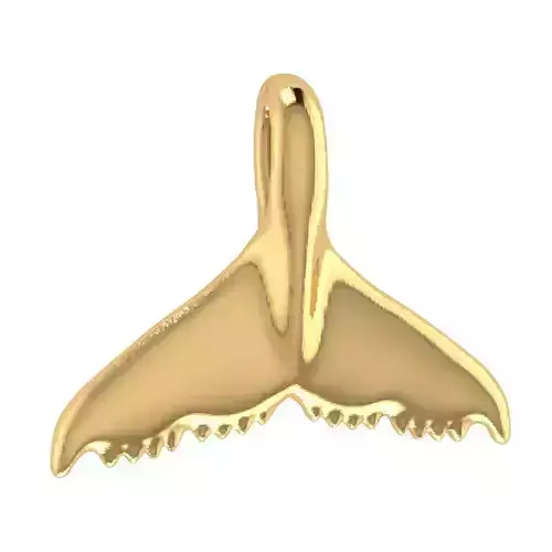 Whale Tail Pendant