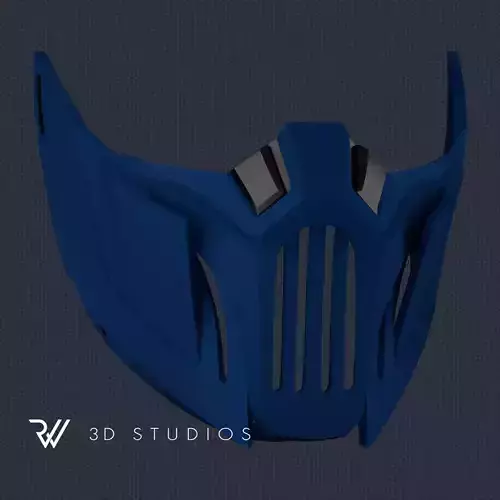 MK11 Sub-Zero Mask V8 - STL File 3D print model