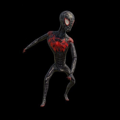 Stylised Spiderman 3D Low-poly 3D model
