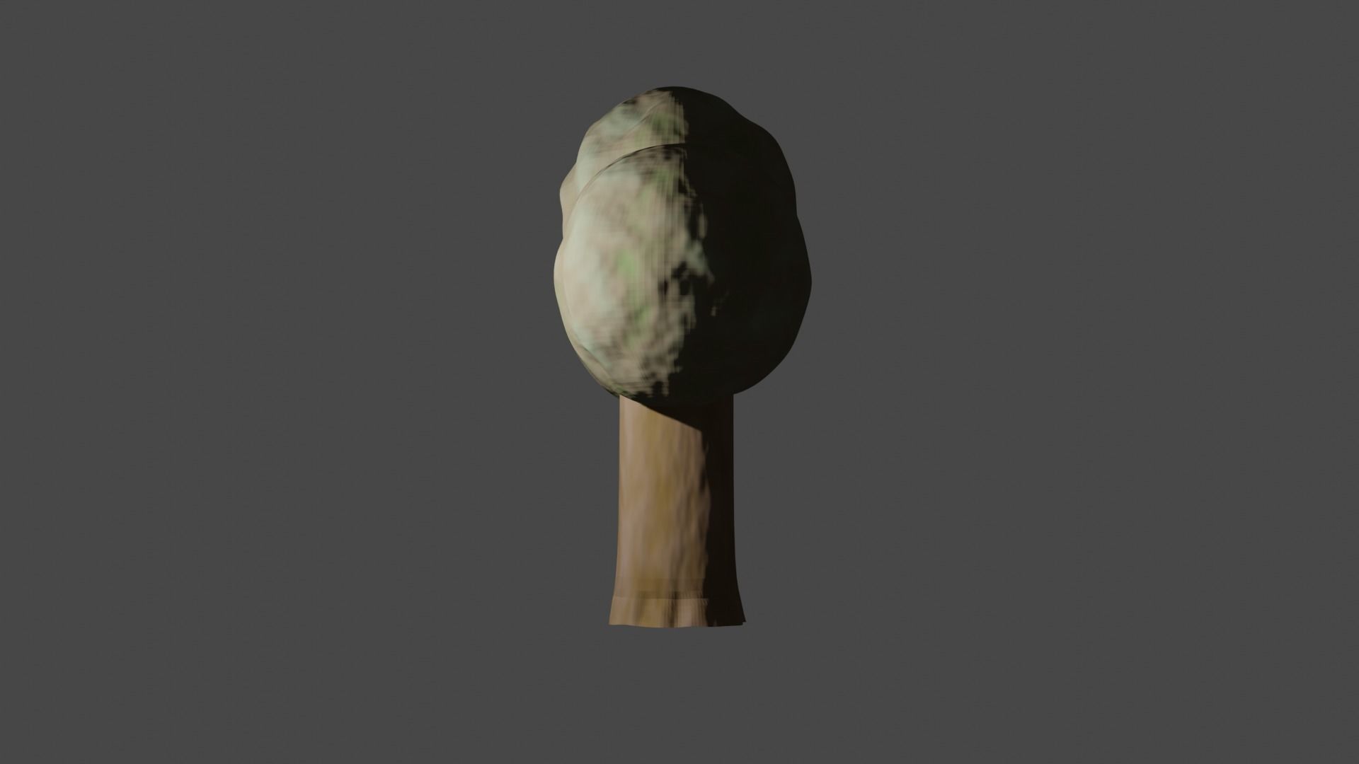 Tree 3D mushroom 3D model_5