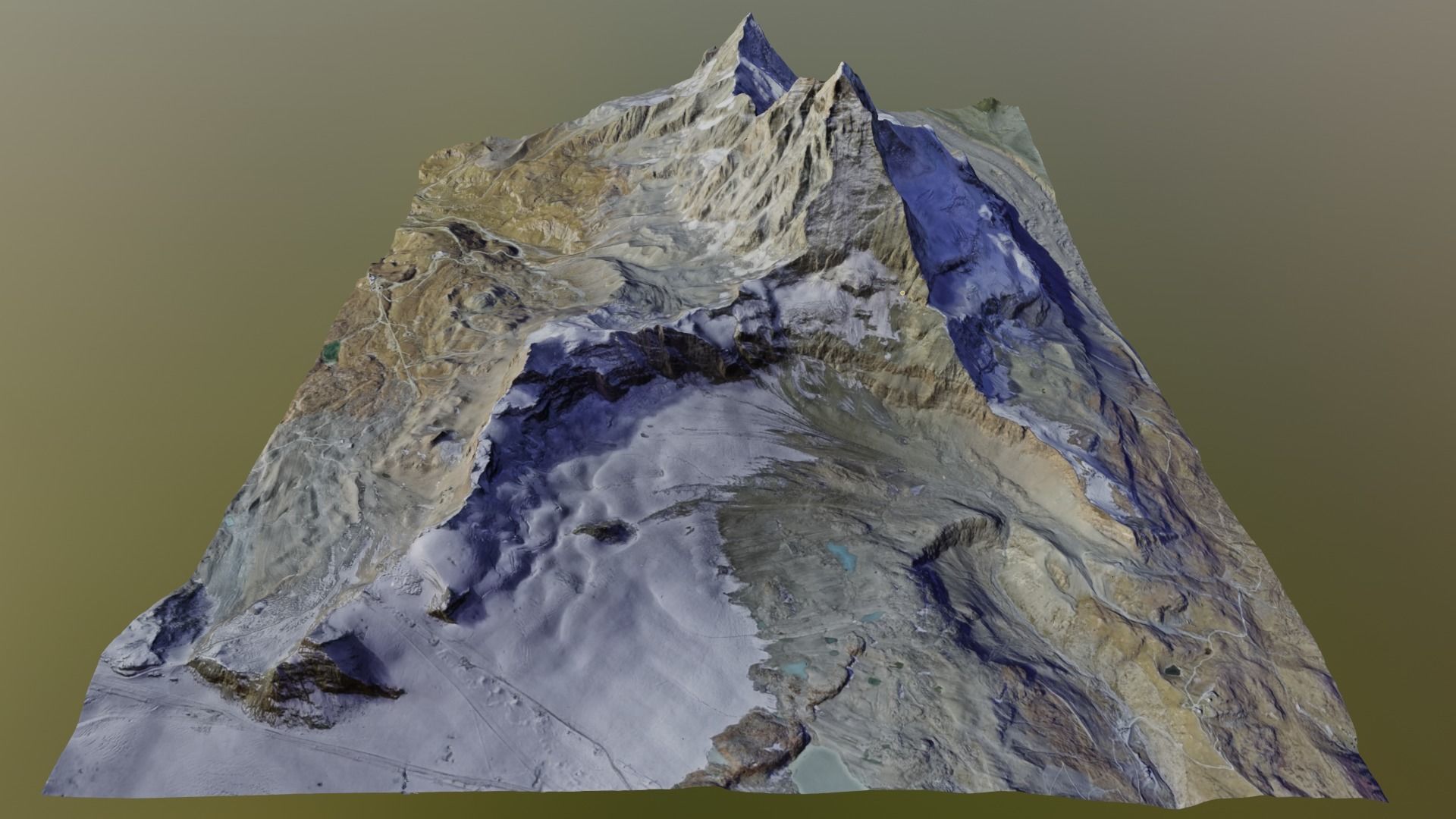 Matterhorn Multipurpose Terrain Model 3D model_5