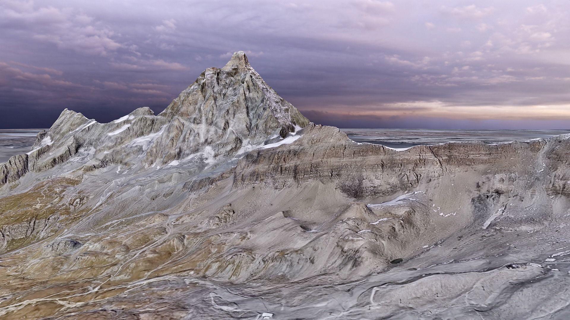 Matterhorn Multipurpose Terrain Model 3D model_3