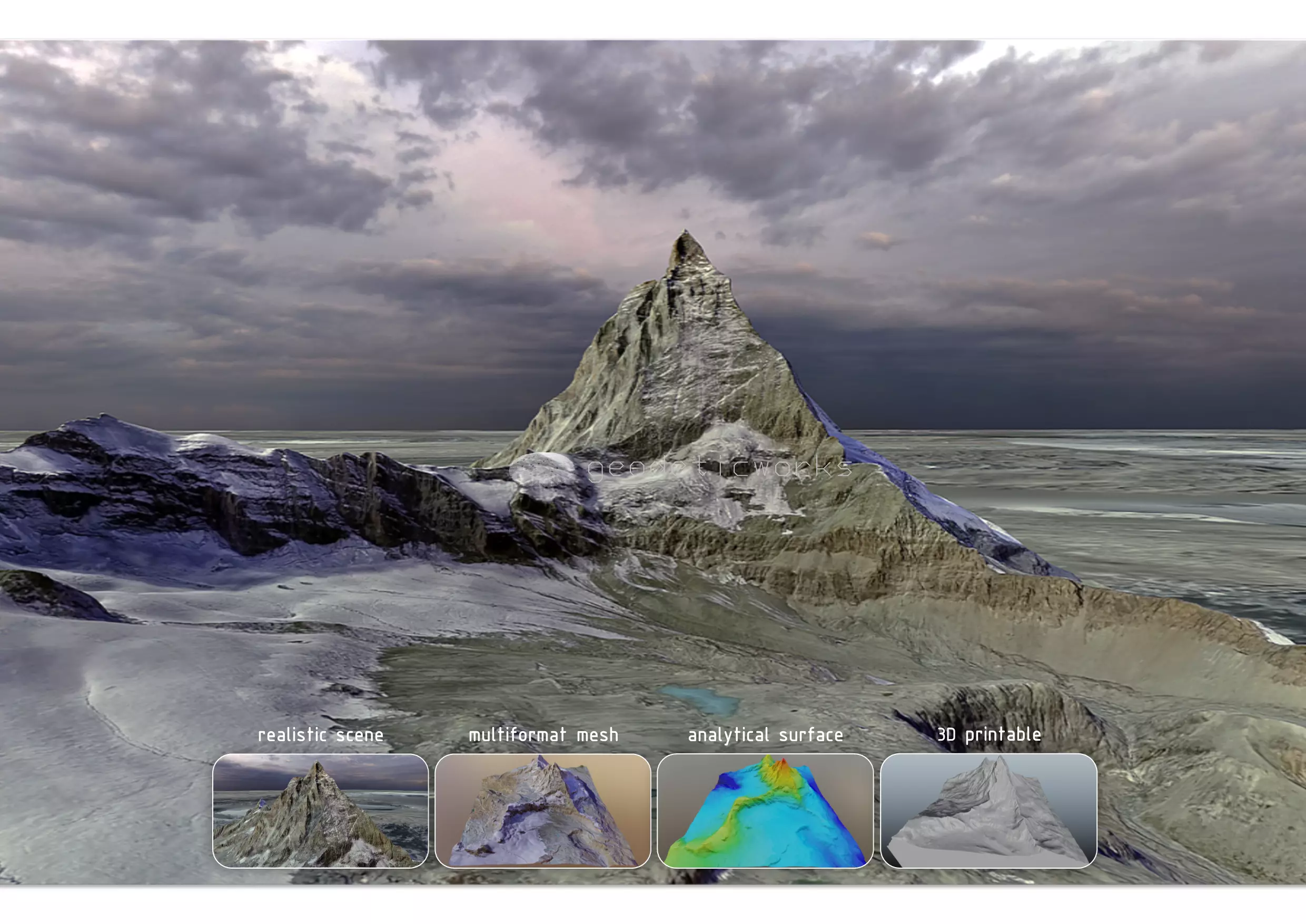 Matterhorn Multipurpose Terrain Model 3D model_0