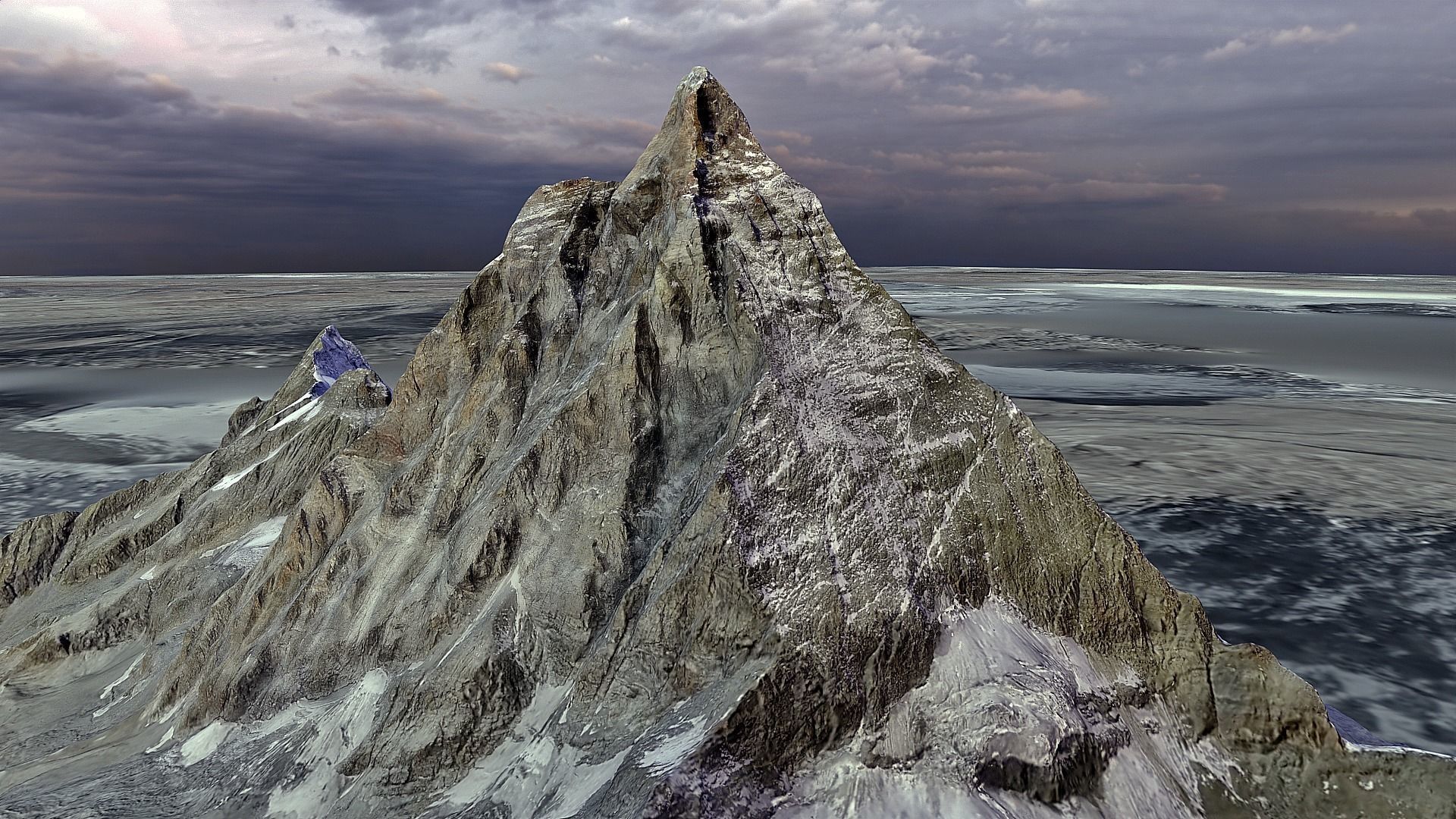 Matterhorn Multipurpose Terrain Model 3D model_2