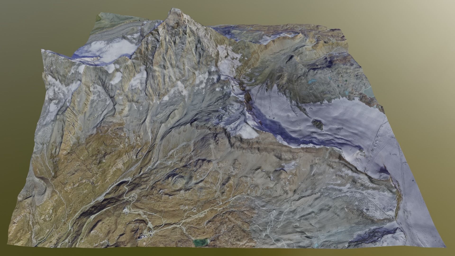 Matterhorn Multipurpose Terrain Model 3D model_4