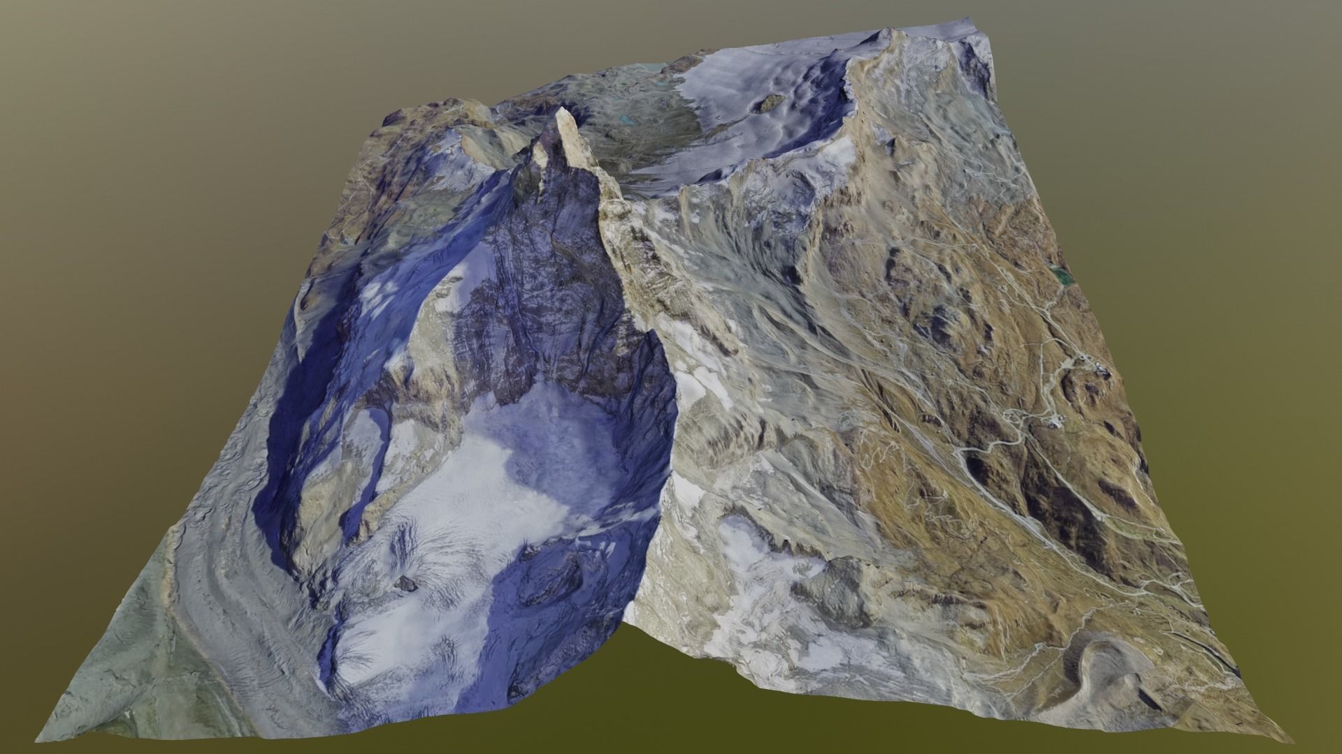Matterhorn Multipurpose Terrain Model 3D model_7