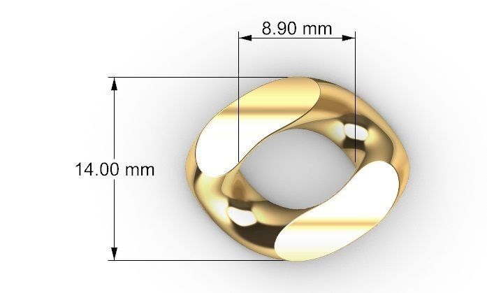 14 MM MIAMI CUBAN LINK PONG SET FOR BRACELET OR NECKLACE 3D print model_8