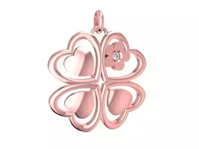 Heart Pendant 1991 3D print model