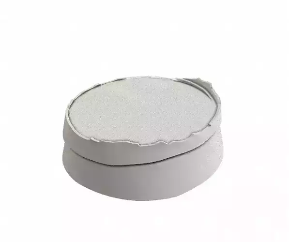 Trunk styrofoam cup 3D model