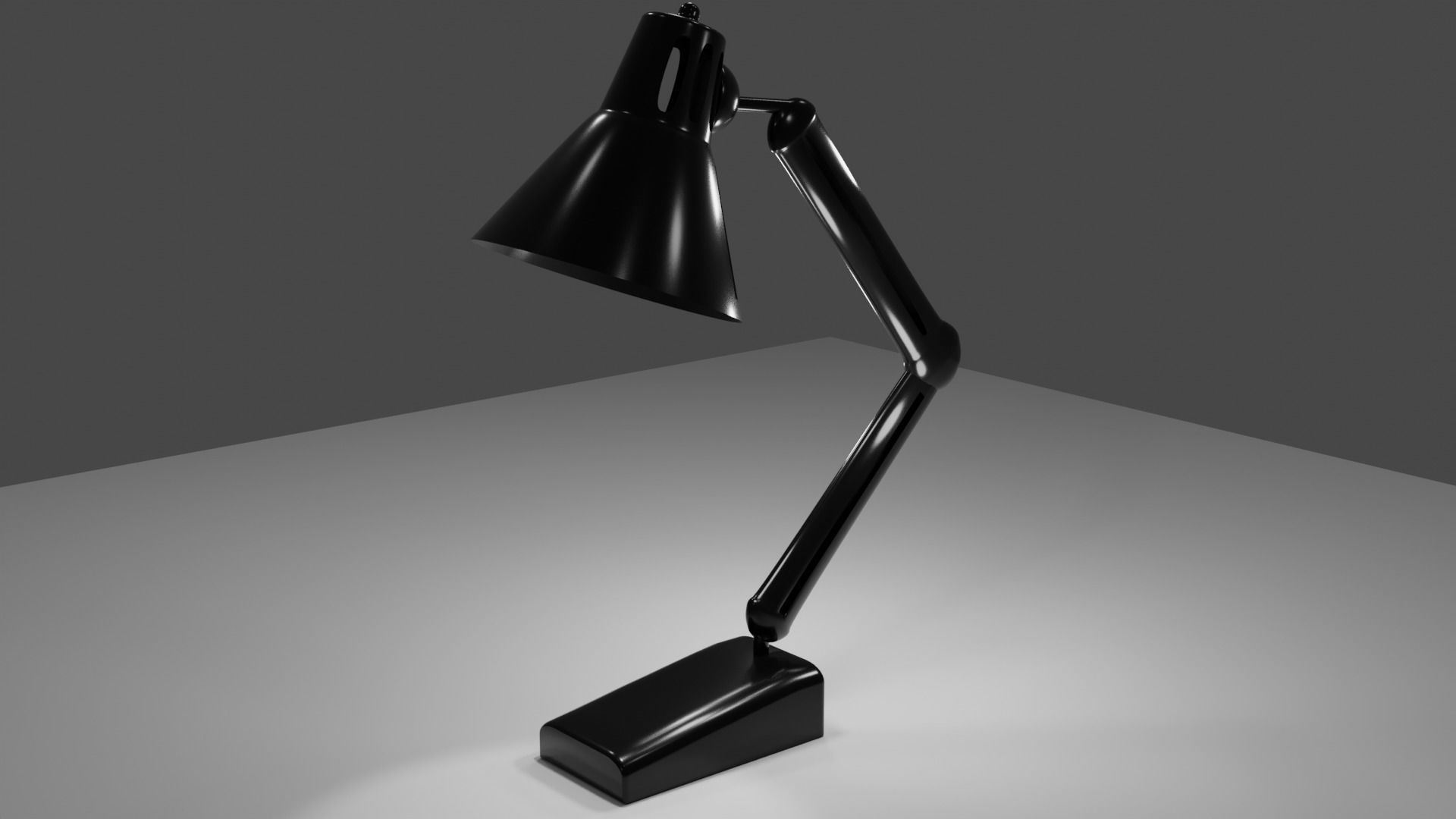 Desk Lamp 3D model_4