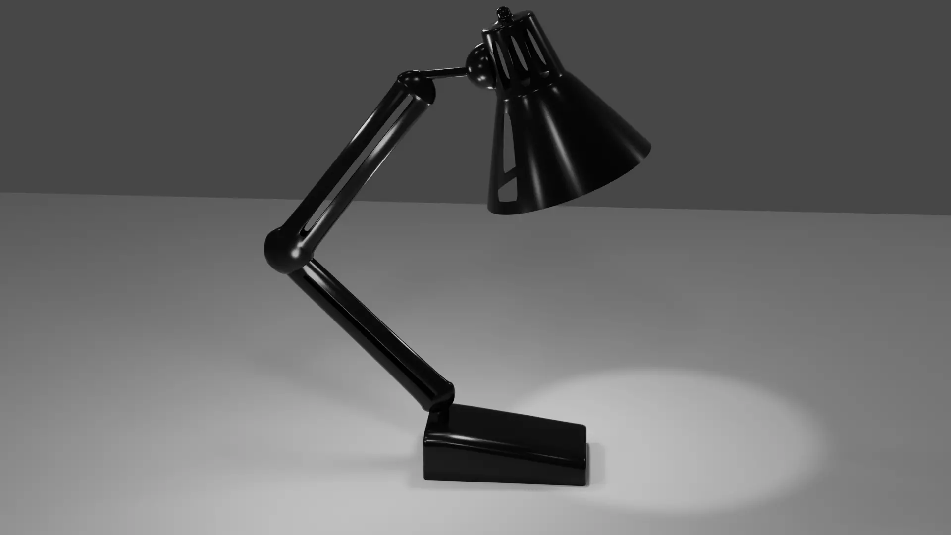 Desk Lamp 3D model_0