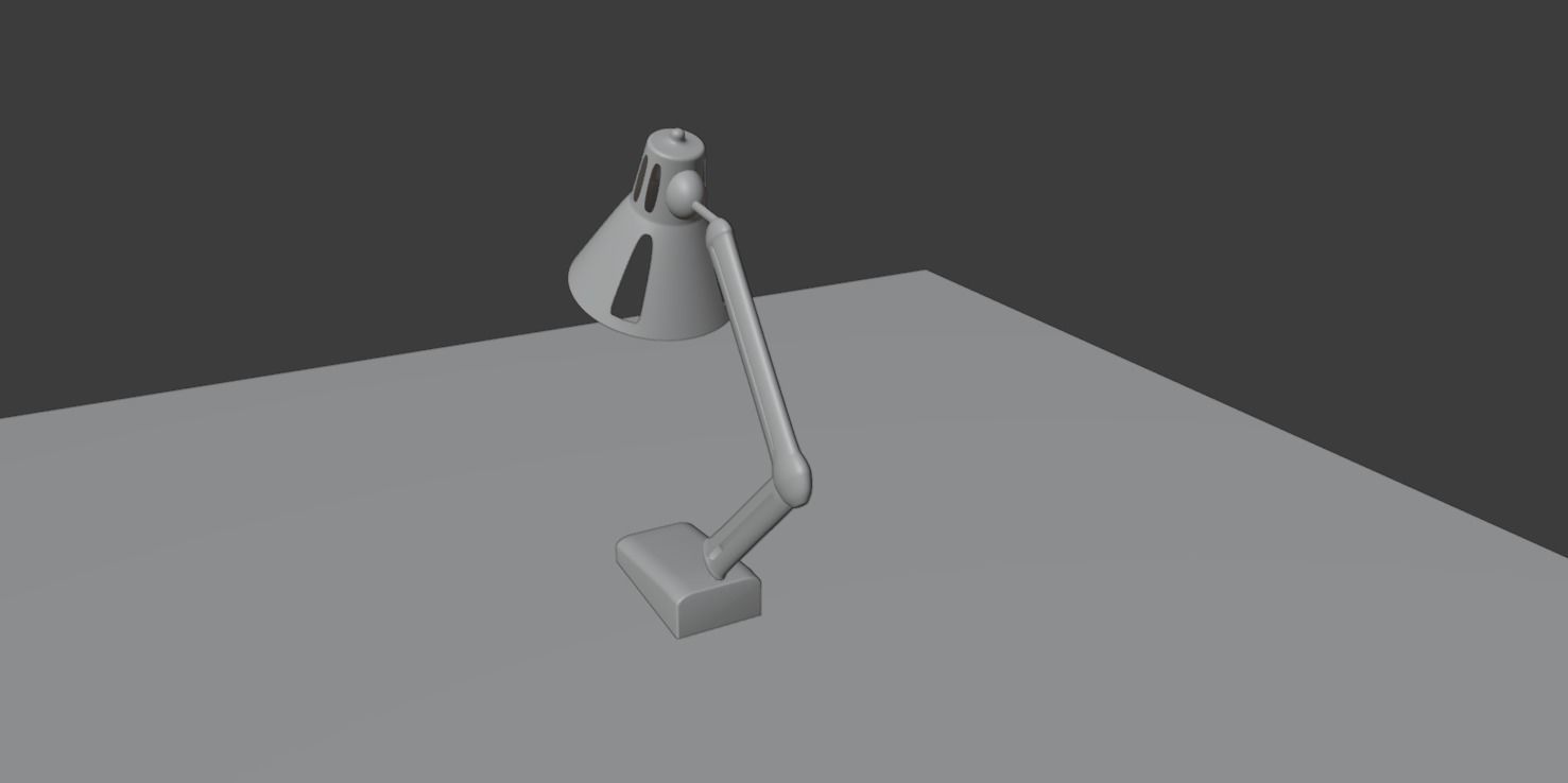 Desk Lamp 3D model_5