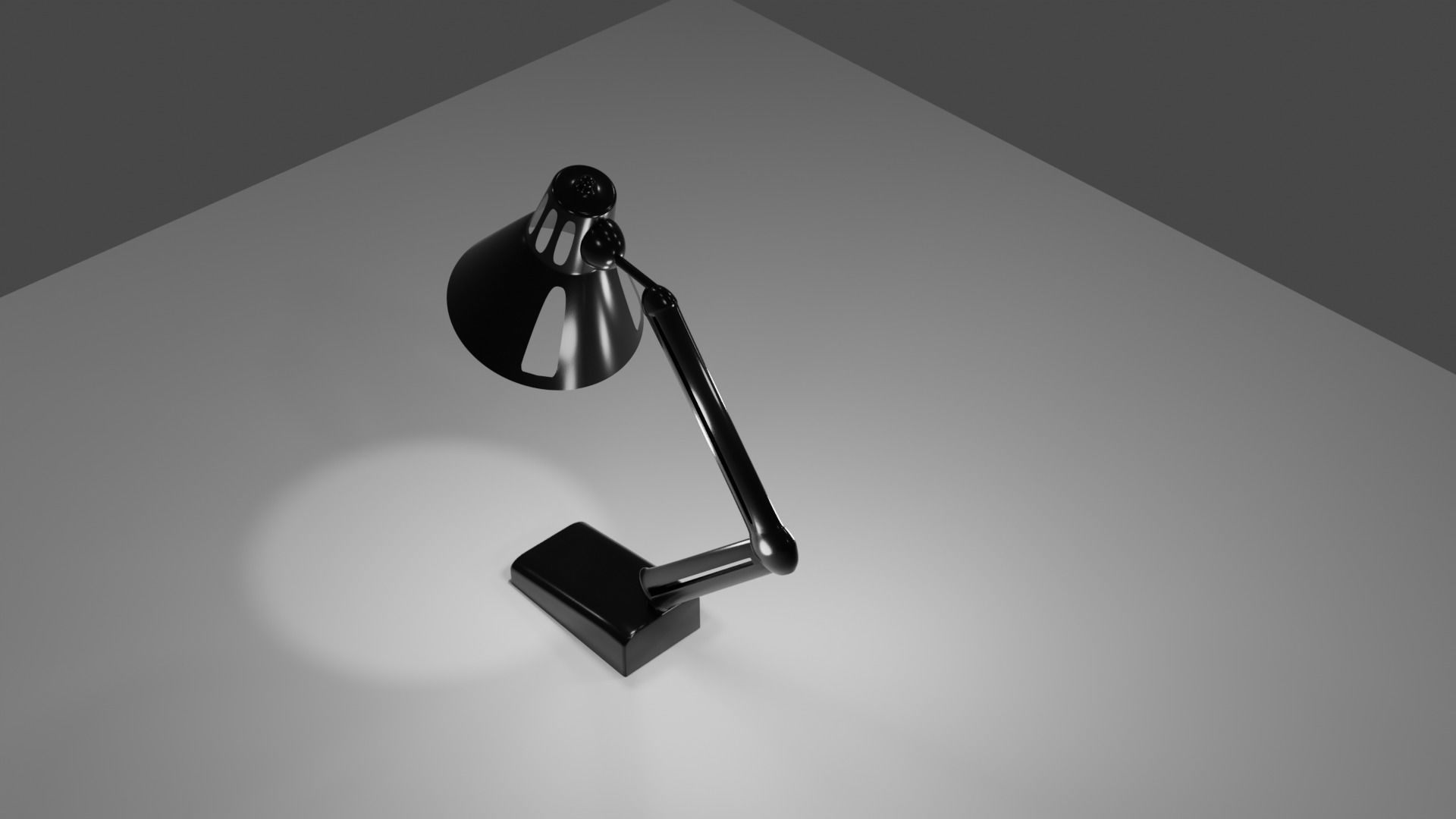 Desk Lamp 3D model_3