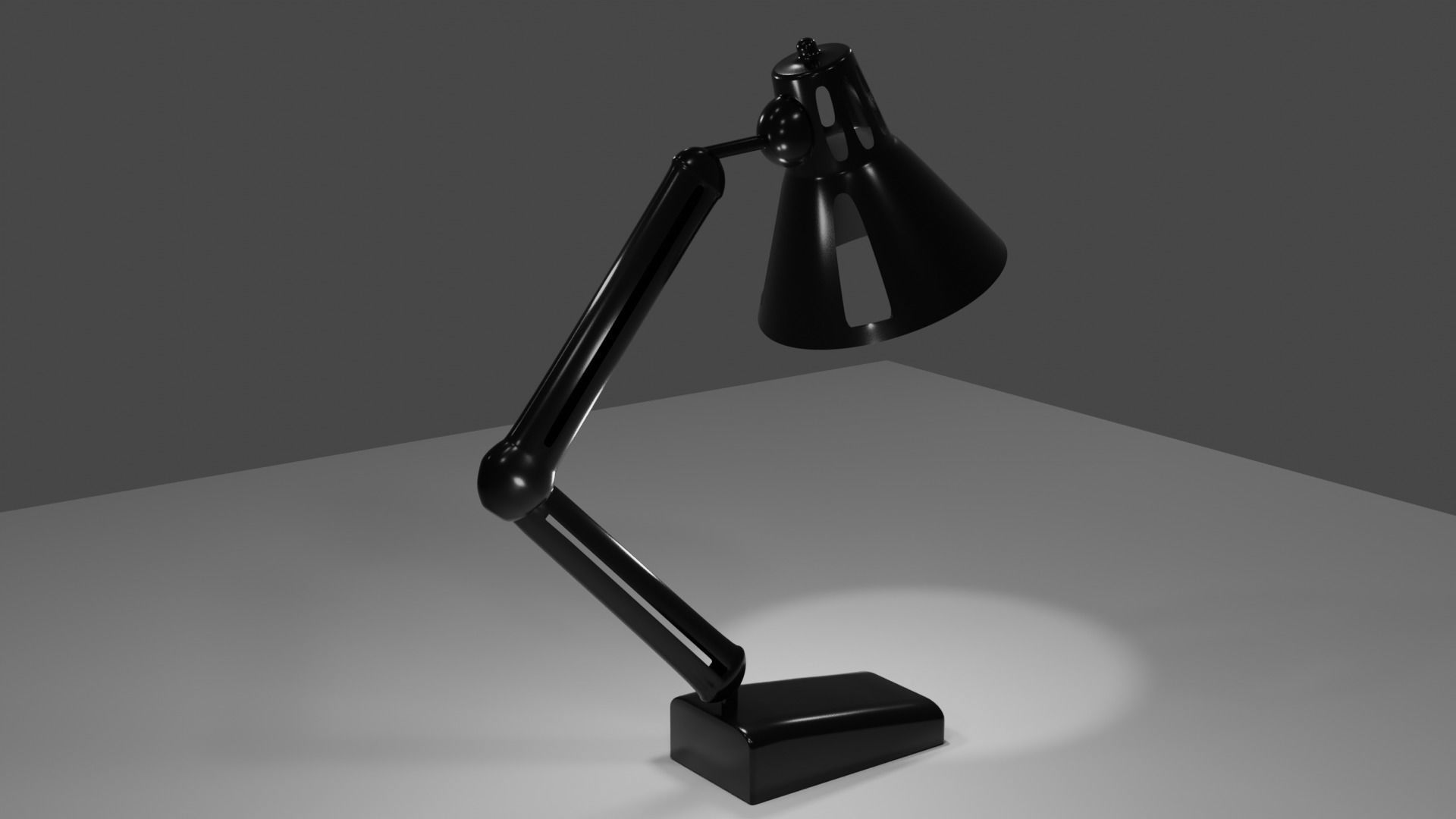 Desk Lamp 3D model_1