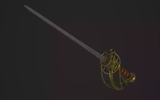 Rapiera golden sword