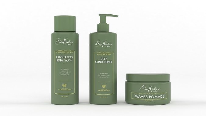 Shea Moisture Body Wash 3D model