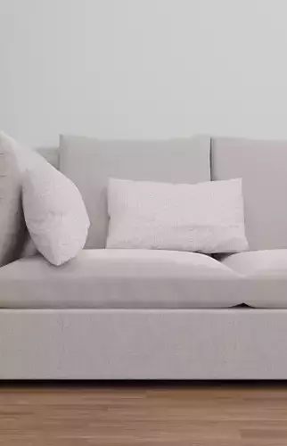  Soft sofa interior floor curtains 