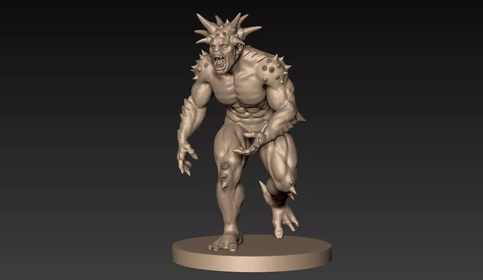 Demon Creature 05 3D model_0