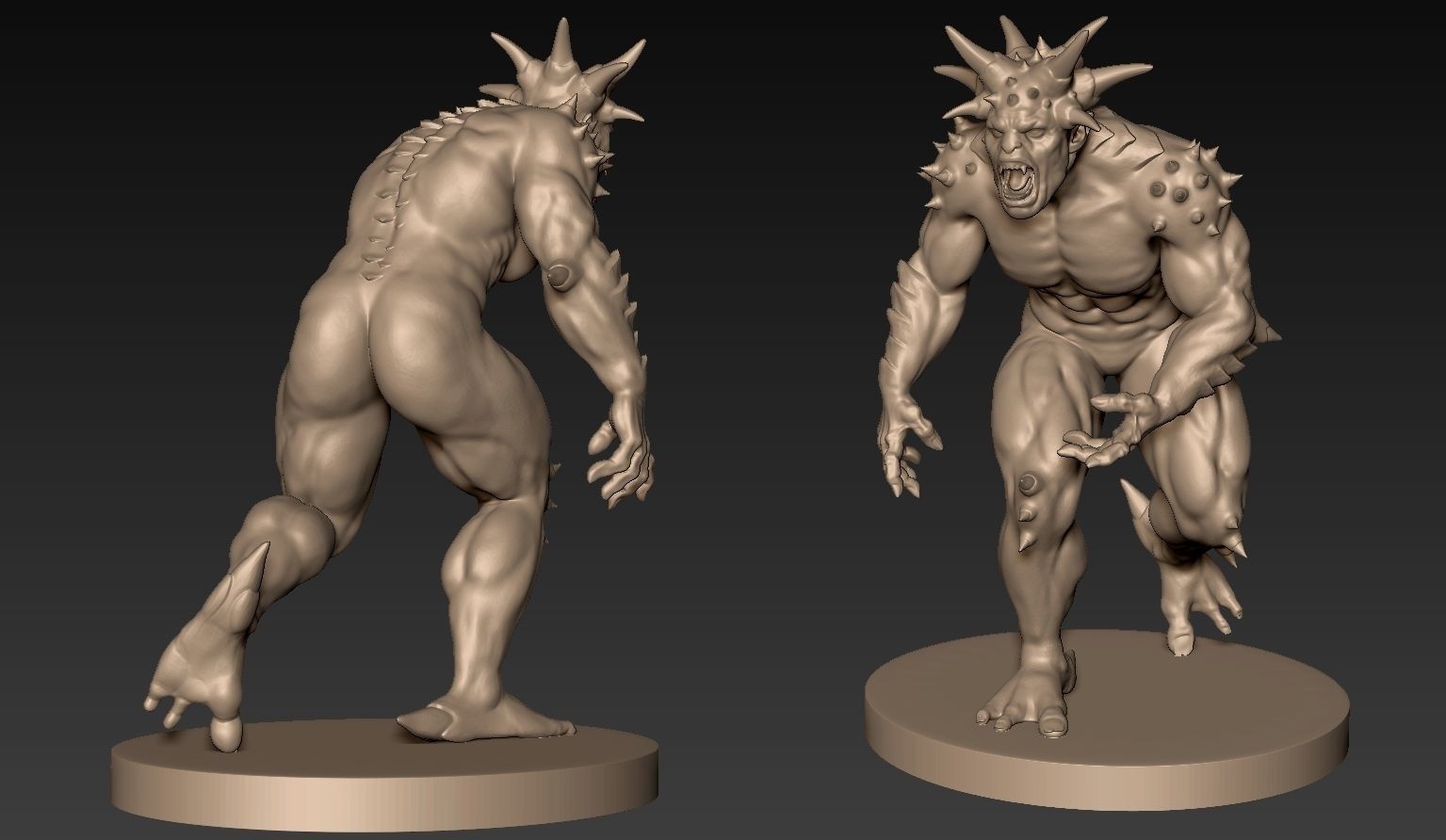 Demon Creature 05 3D model_6