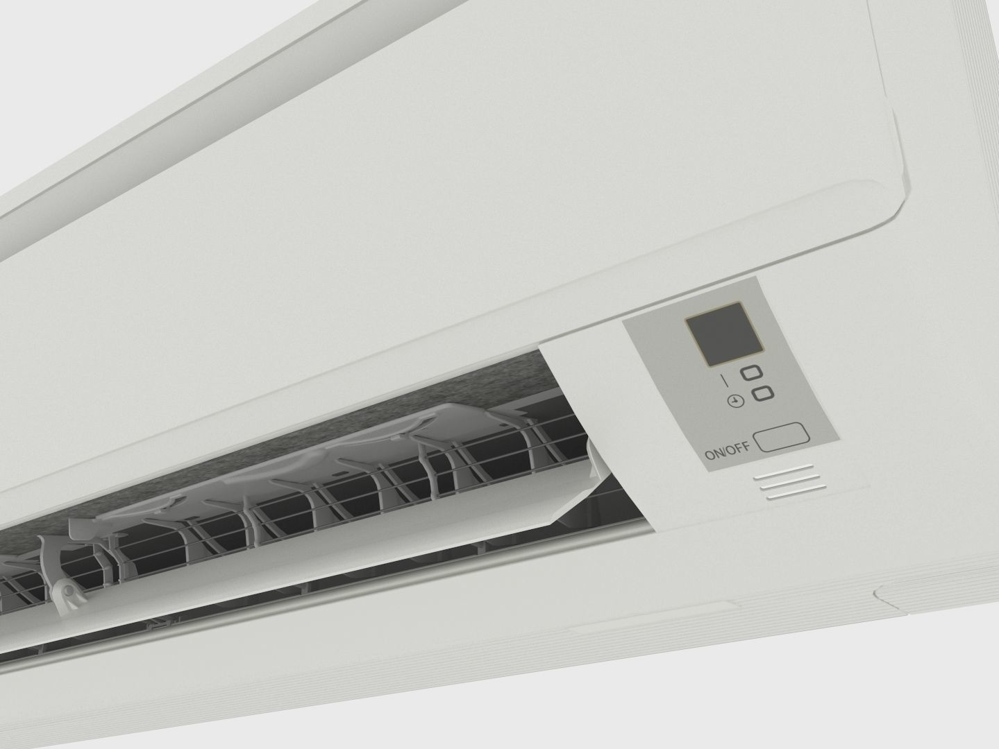 In Door Unit Airconditioner 3D model_1