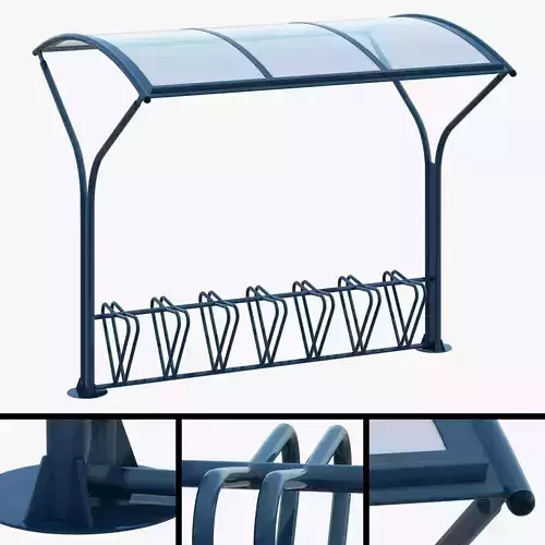 Bicycle Stands Ciclo Park 3D model
