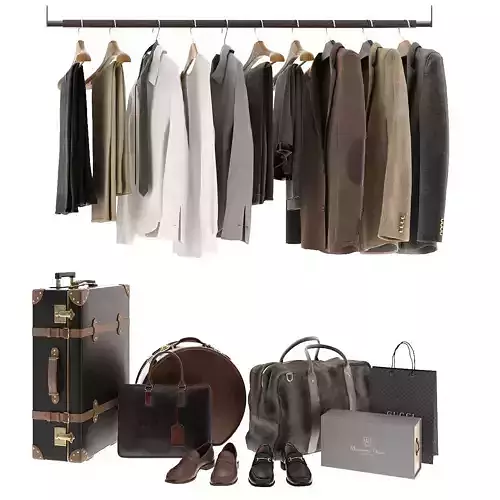 Clothes For Wardrobe 3D model